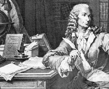 Voltaire and types of historical evidence